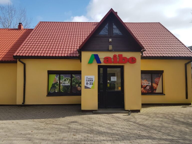 Atjaunots AIBE veikals Vārvē, Ventspils novadā!
